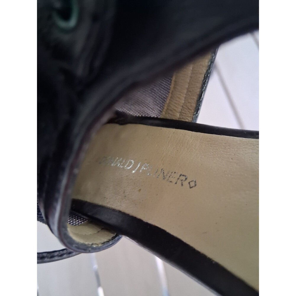 "INK"Lisa for Donald J Pliner Black WEDDING LINE Size 7.5 M SEXYHeels SB6 - Picture 5 of 11